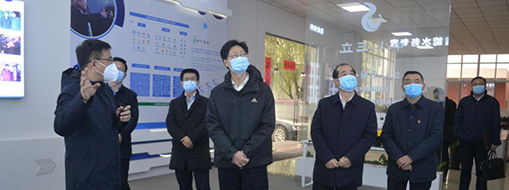 合肥市人大常委会主任汪卫东一行莅临中水龙8国际调研