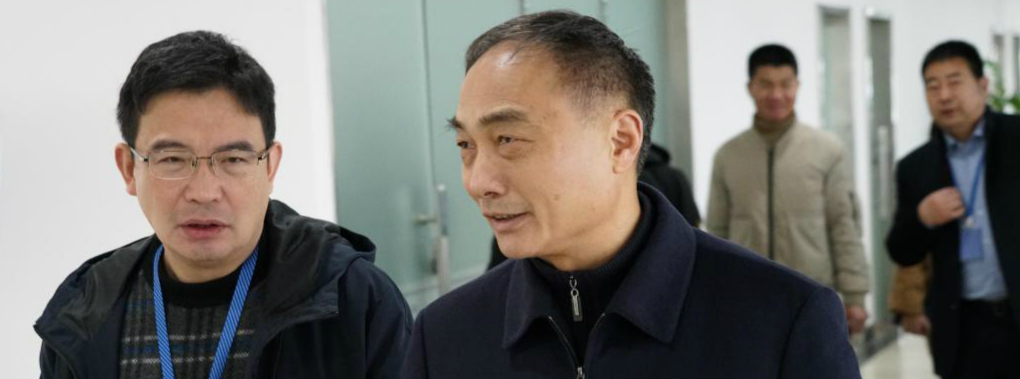 省水利水电职业手艺学院副院长王强一行莅临中水龙8国际指导调研事情