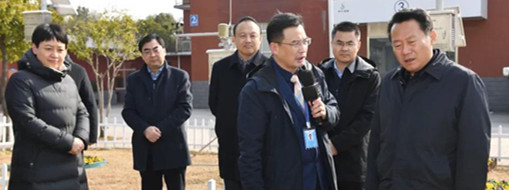 ?省委常委、市委书记虞爱华莅临中水龙8国际调研指导