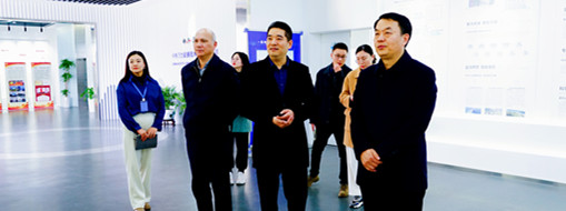 ?省市场羁系局二级巡视员高正民一行莅临中水龙8国际调研指导