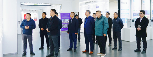 合肥市生态情形局党组书记王煜莅临中水龙8国际调研指导